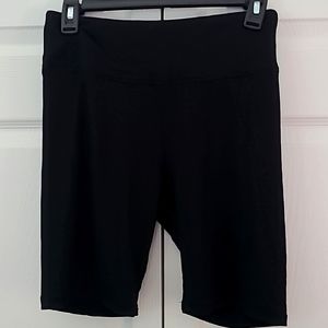 Black bike shorts